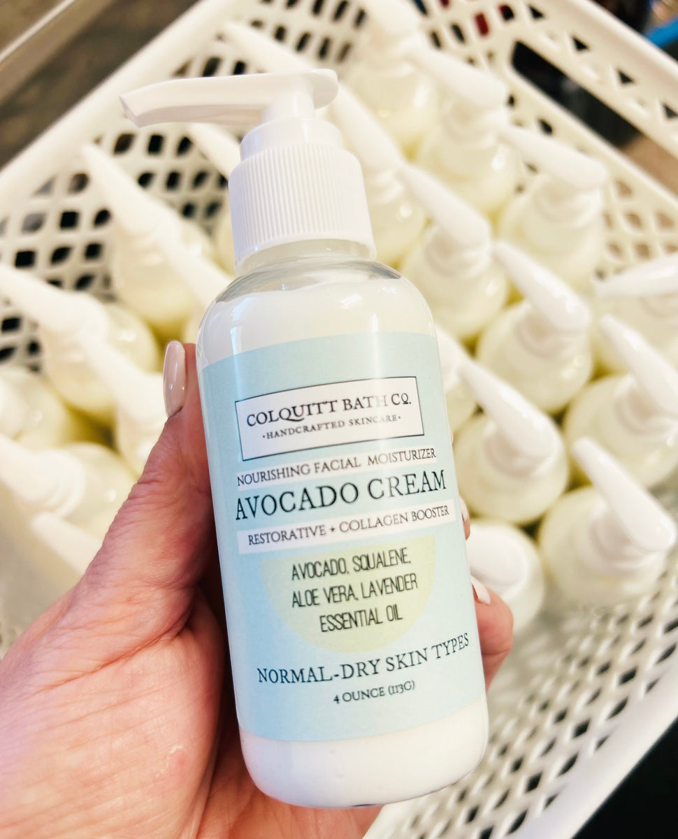 Avocado Face Cream – Colquitt Bath Co.