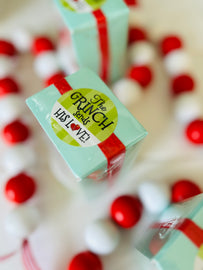 Grinch Cookies Mini Mani