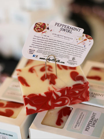 Peppermint Swirl Bar Soap