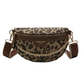 Leopard Print Fanny Belt Bag