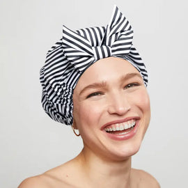 Striped Shower Cap