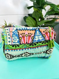 Quilted Makeup Bag