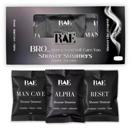 Relax Away Essentials Men's Shower Steamers 6 Pack - Bro - Aromatherapy