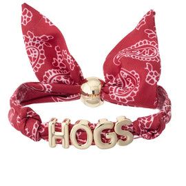 Game Day Bandana Slider Bracelet