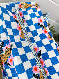 Quilted Jaguar Weekender