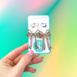 Confetti Bow Hoop