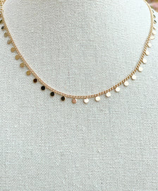 Gold Filled Coin Choker - Taylor Shaye