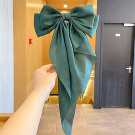 Satin Bow Hairclip