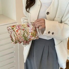 Floral Makeup Travel Bag