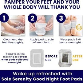 Good Night Foot Pads