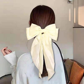 Satin Bow Hairclip