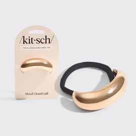 Gold Metal Cloud Cuff