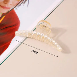 Large Pearl Claw Clip