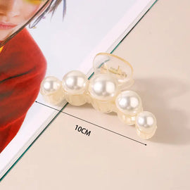 Large Pearl Claw Clip