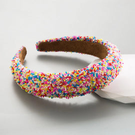 Ice Cream Sprinkle Headband