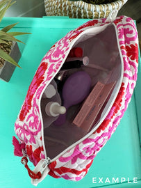 Quilted Makeup Bag