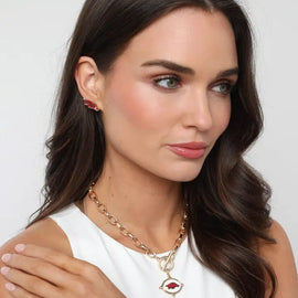 Arkansas Razorbacks Stud Earring