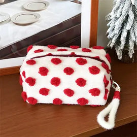 Red & White Travel Bag