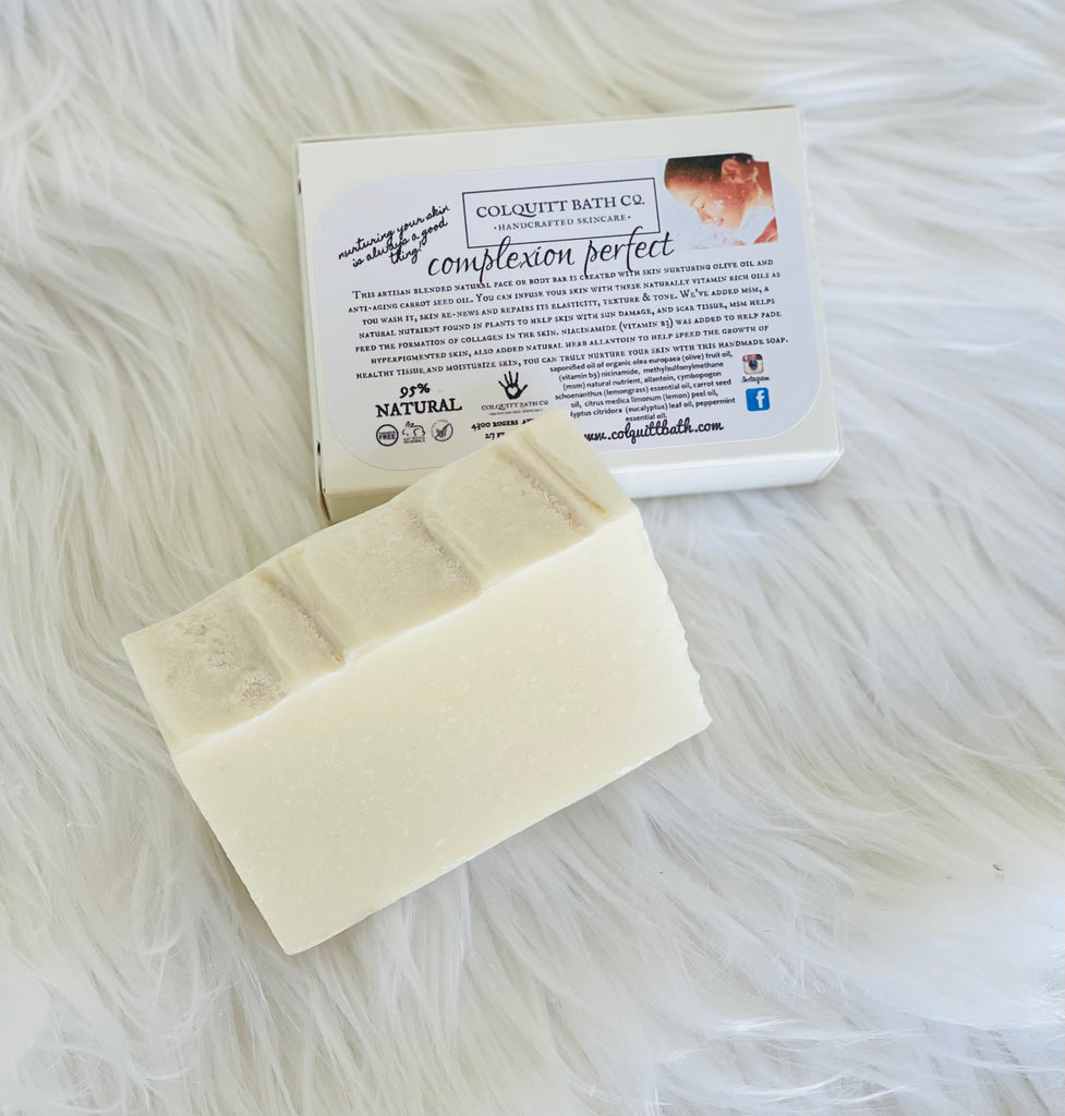 Complexion Perfect Facial Soap – Colquitt Bath Co.