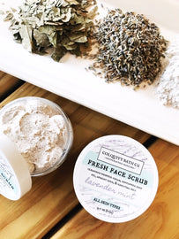 Lavender Mint Facial Scrub