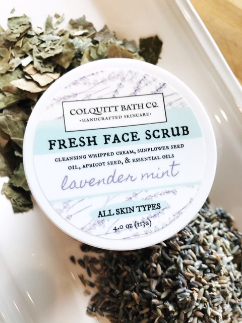 Lavender Mint Facial Scrub