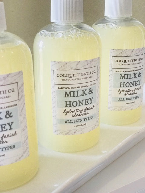 Milk + Honey Facial Cleanser 8 oz