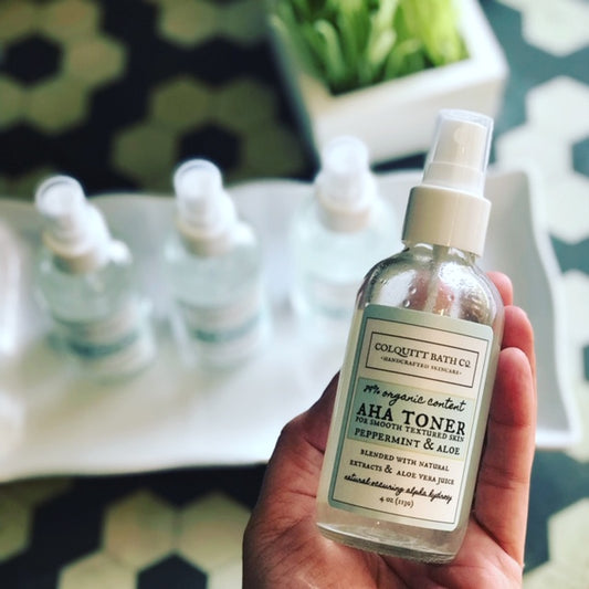 AHA Peppermint + Aloe Facial Toner