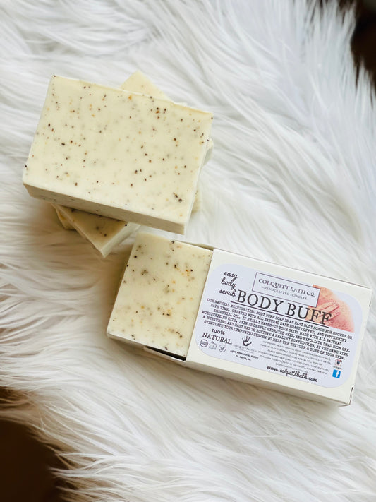 Body Buff Soap + Coffee + Mint