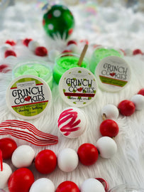 Grinch Cookie Box with Body Goodies